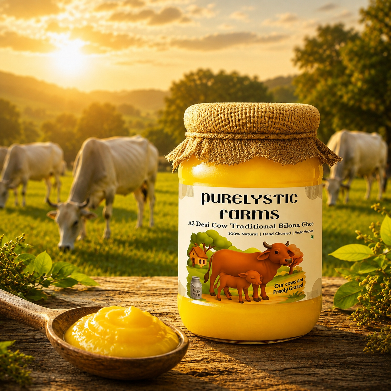 A2 Desi Cow Ghee