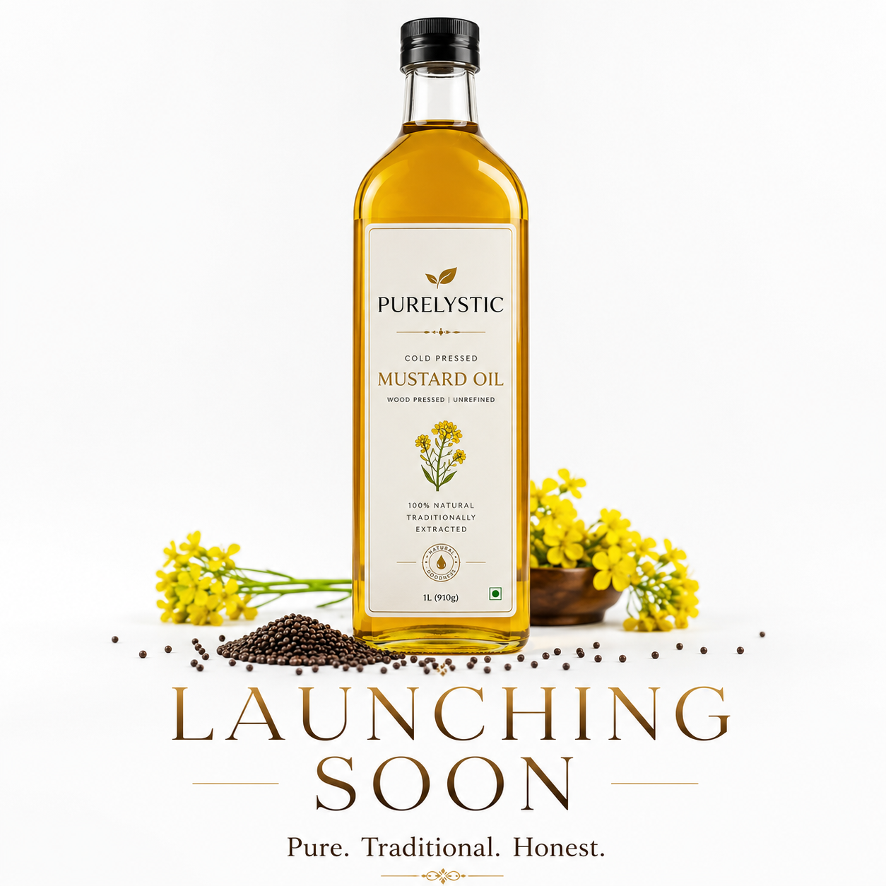 Cold Pressed Mustard Oil